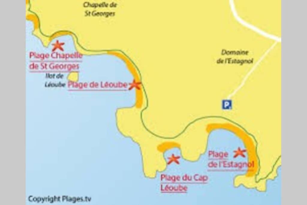 Studio Climatise Proche Port Et Plages La Londe-les-Maures Buitenkant foto